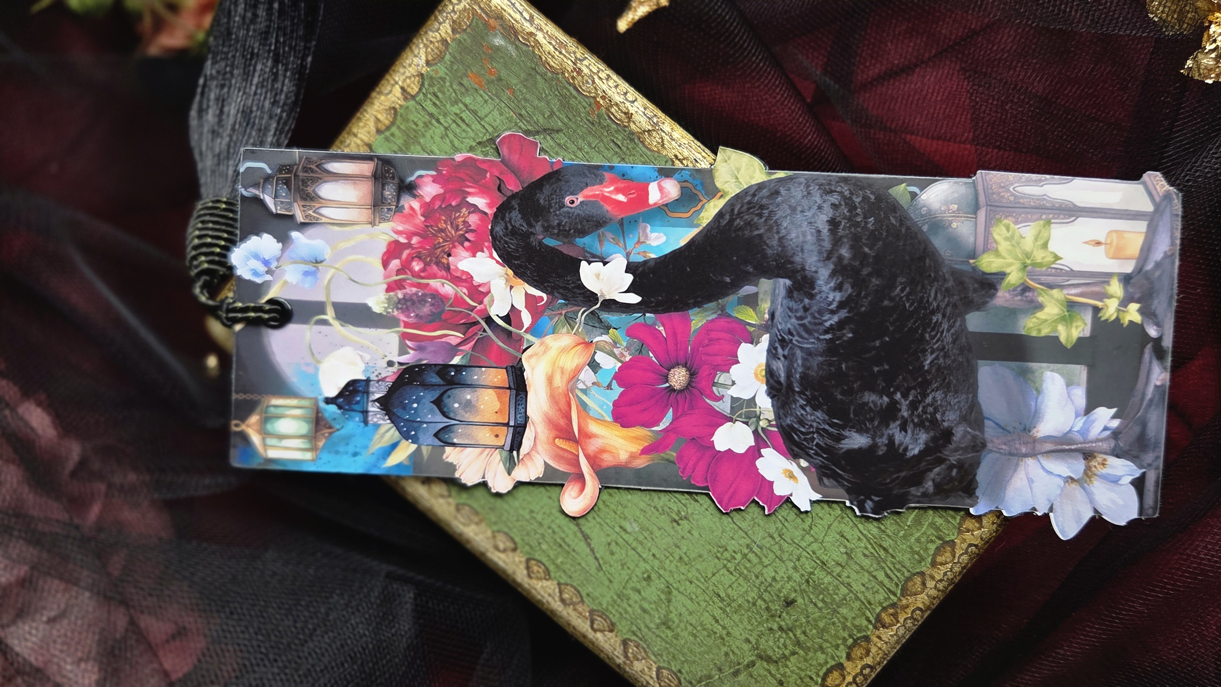 Black Swan bookmark view 1