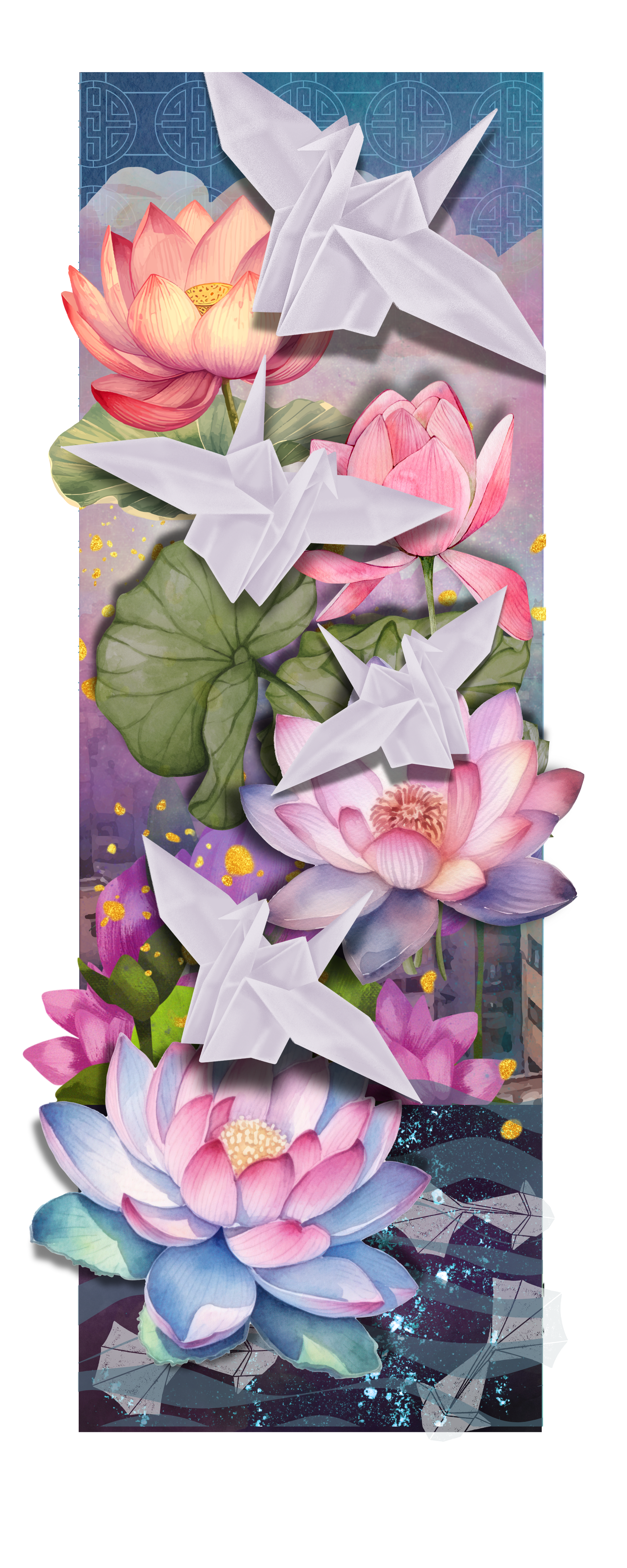 Origami Crane Bookmark